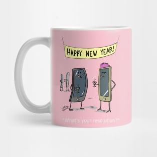 Funny New Years resolution Mug